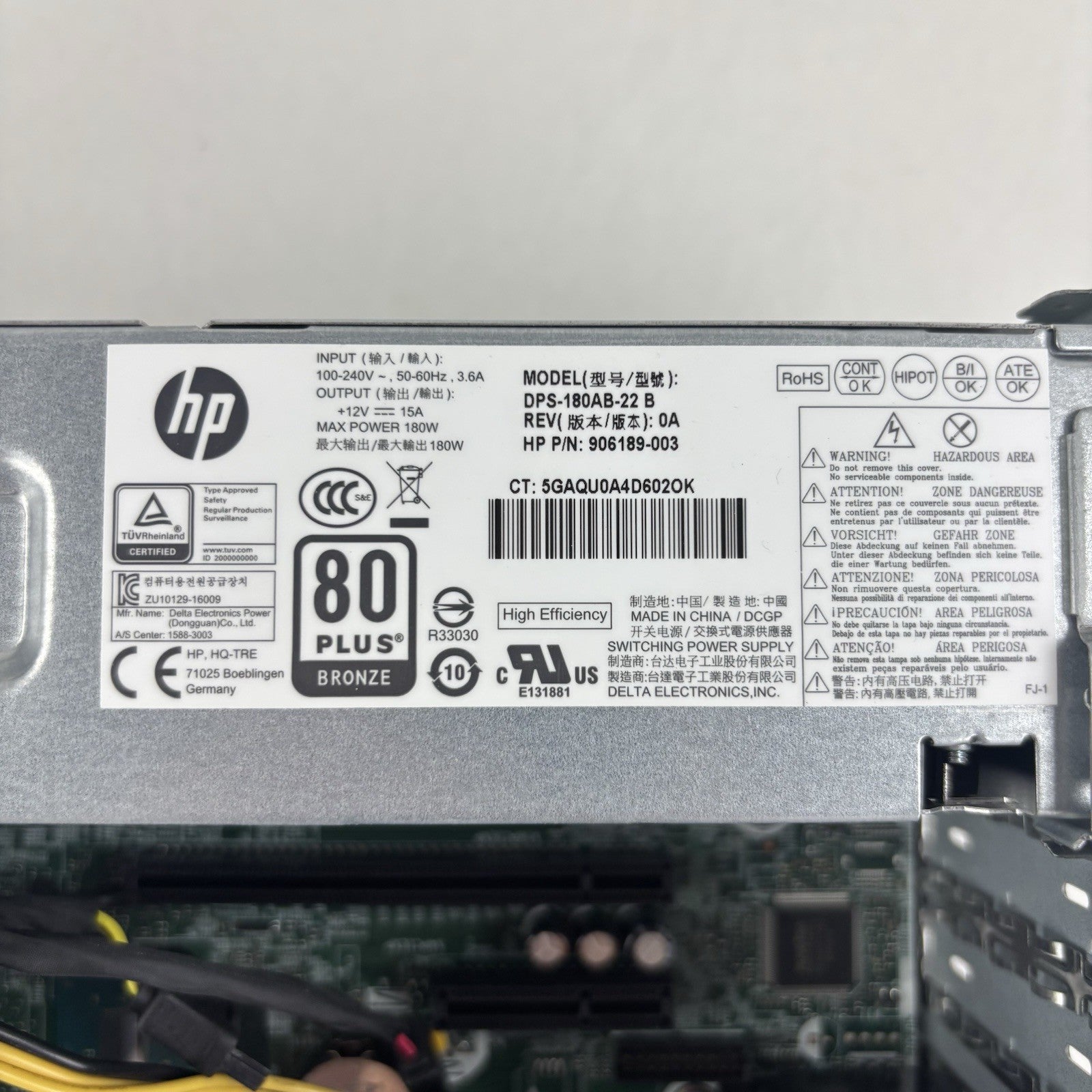 HP ProDesk 400 G4 SFF Desktop i5-7500 3.4 GHz 8GB DDR4 4 GB RAM No OS No HDD