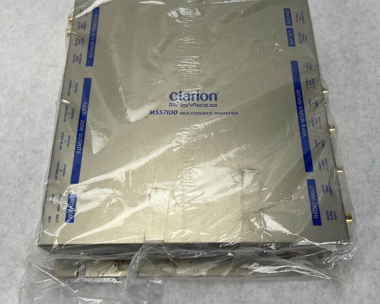 NOS Clarion Provideo MSS7100 Multi Source Switcher Untested Open Box