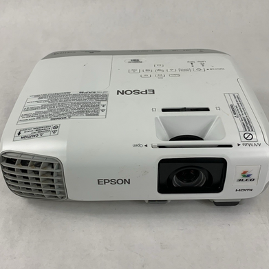 Epson PowerLite 98H H687A LCD Lamp Projector 1738 Lamp Hours - No Remote