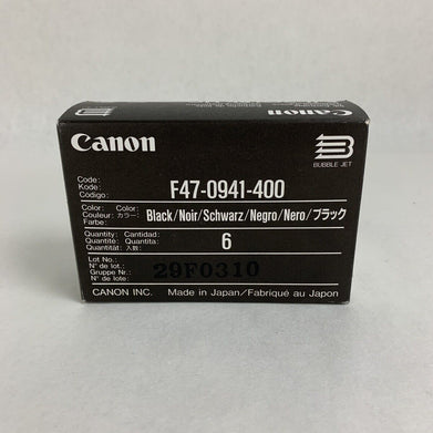 New In Box Canon 6x Ink Cartridges. BJI-201 Bk HC