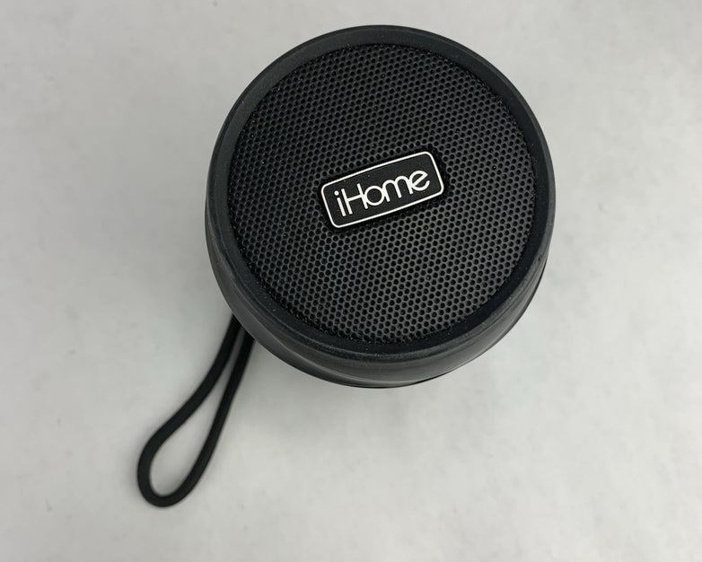 iHome iBT76 Portable LED Color-Changing Bluetooth Speaker - No Charger - Tested