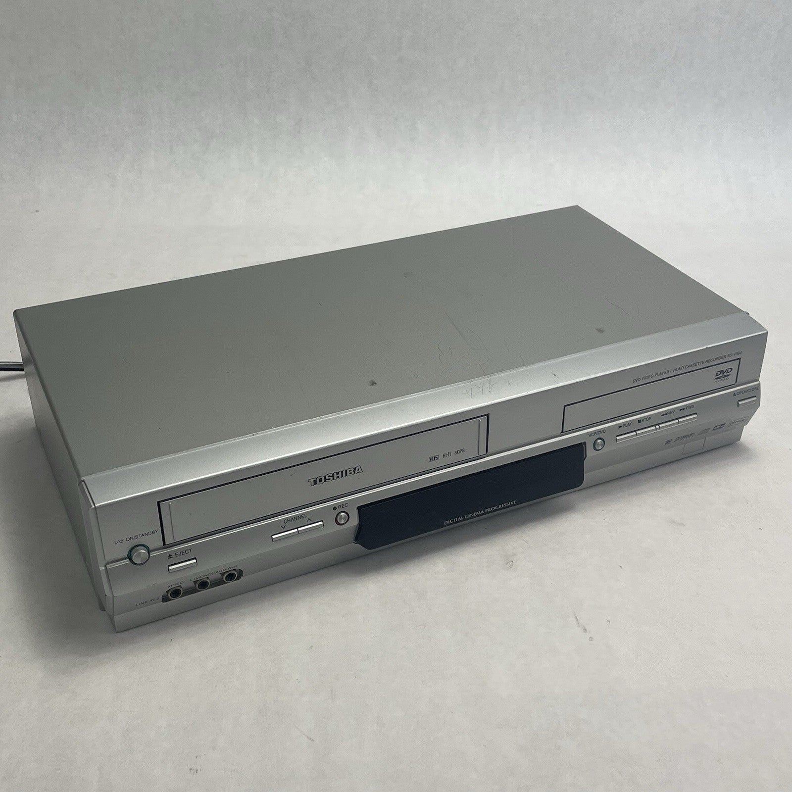 Toshiba DVD/VCR VHS Hi Fi Deck Model SDV394SU  Tested0