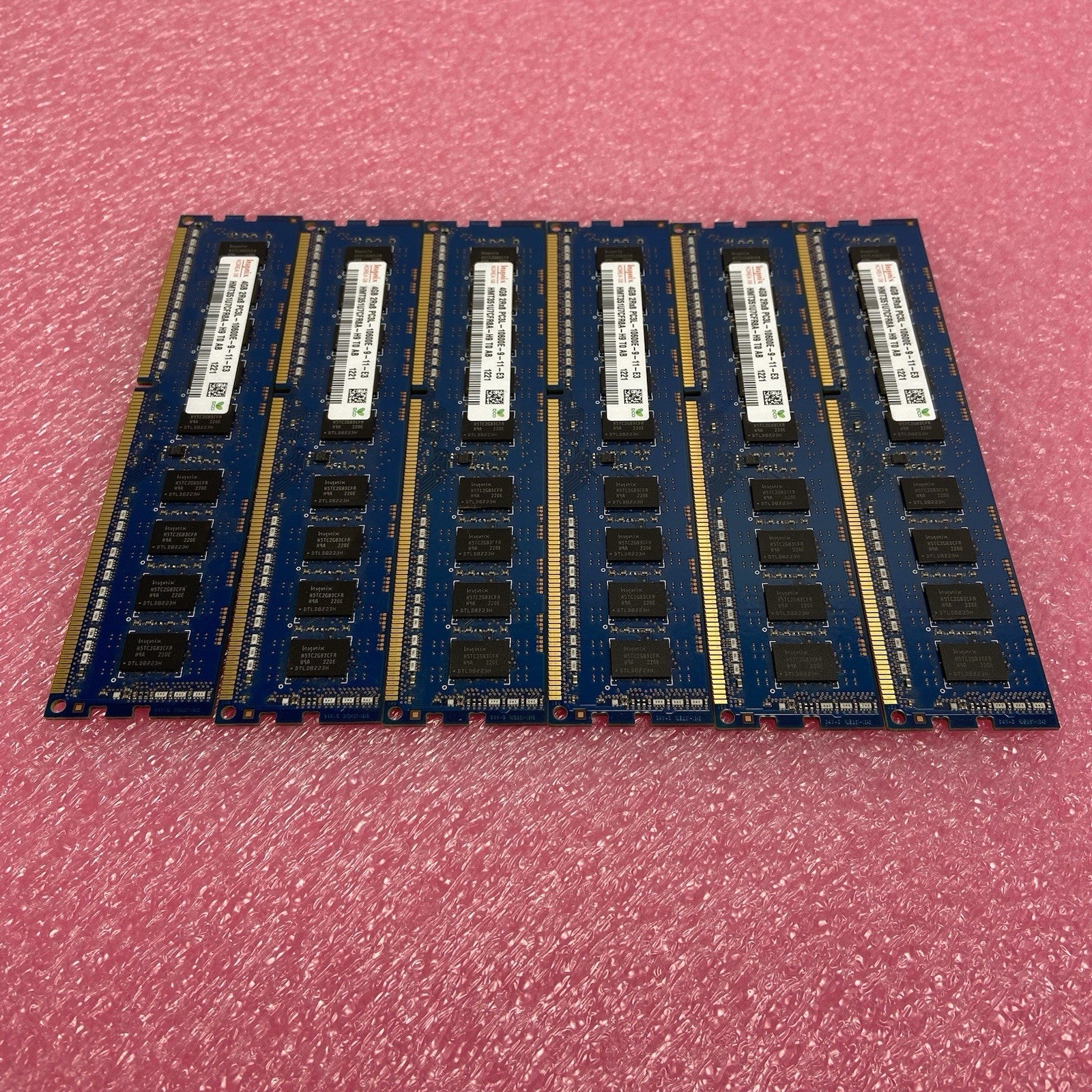 Hynix 4GB 2Rx8 PC3L-1600E-9-11-E3 HMT351U7CFR8A-H9 T0 AB Kit of 24GB 4