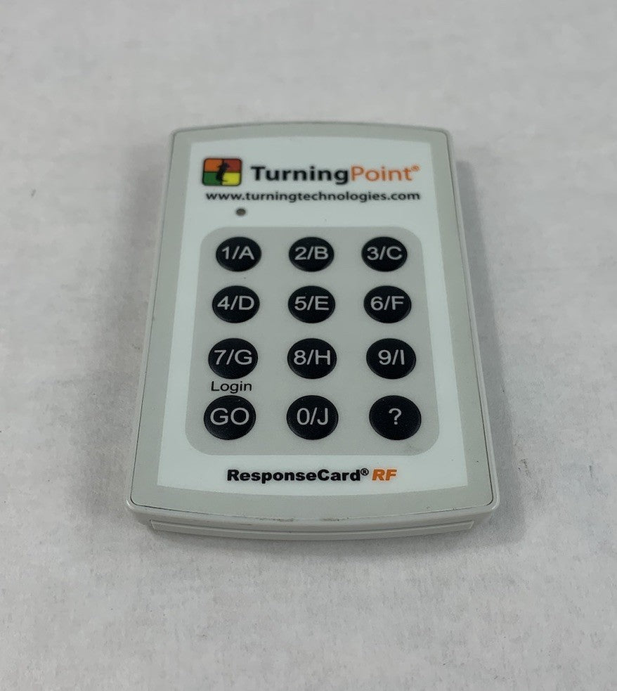 TurningPoint RCRF-01 Response Card (Lot of 10)