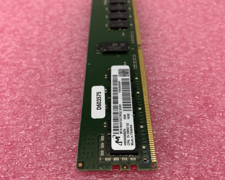 Micron MTA18ASF2G72PDZ-3G2R1 16GB 1Rx16 Desktop Memory RAM