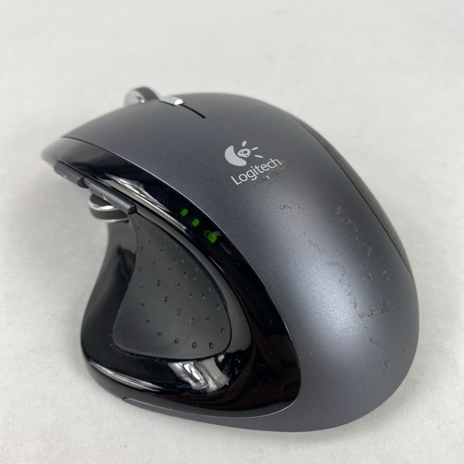 Logitech M-RBQ124 Wireless Mouse w/ Charging Station Untested9