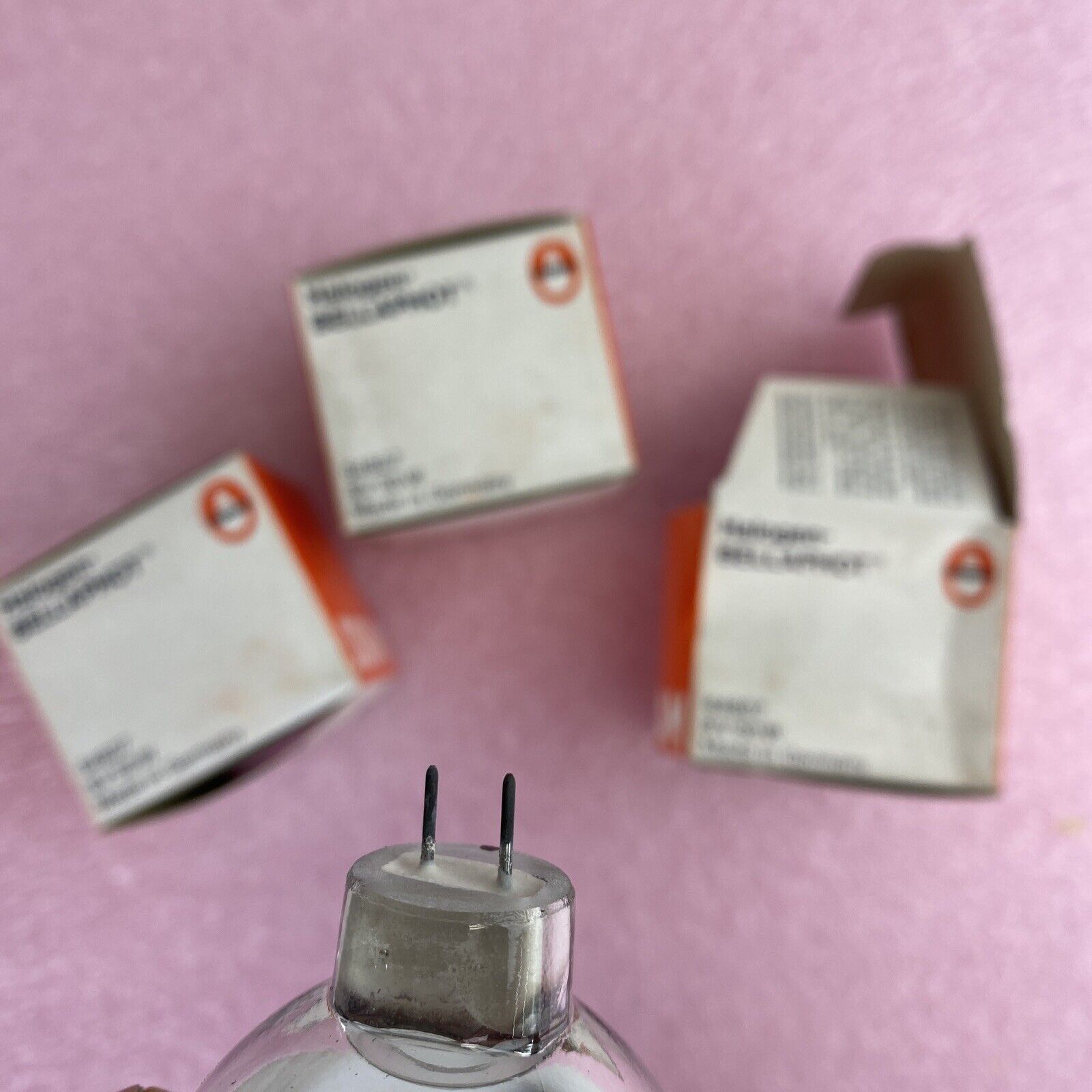 Osram microscope bulb 64607 EFM 8V50W GZ6.35 MK3 microplate reader light Lot 3