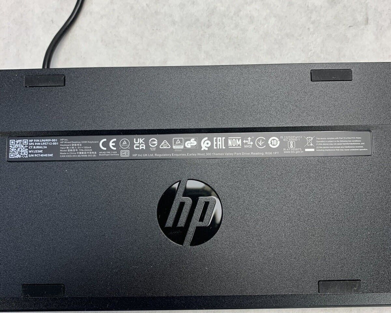 HP 320K Wired Desktop Keyboard L96909-001 Lot of 3