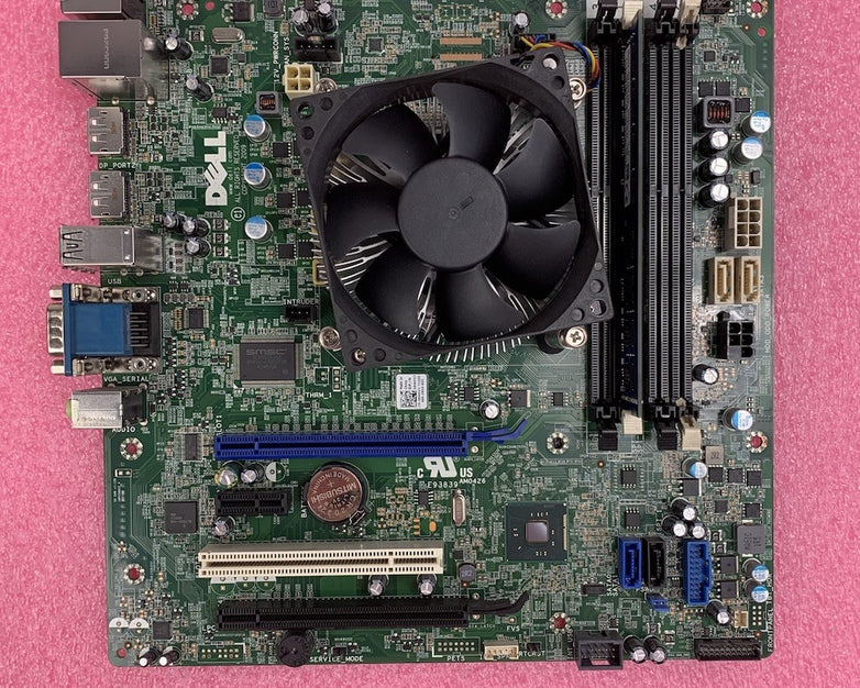Dell Optiplex 7020 Motherboard Intel Core i5-4590 3.3GHz 4GB RAM w/ Shield
