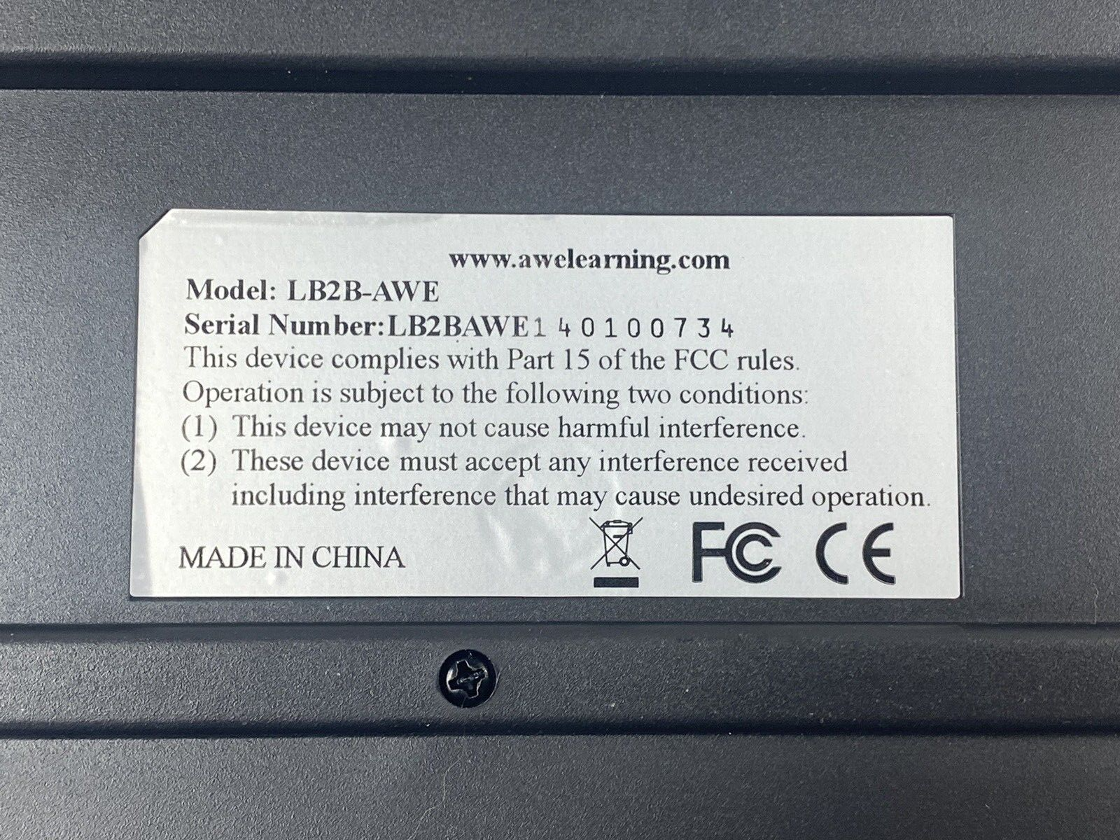 AWE Learning LB2B-AWE Colorful USB Keyboard Tested