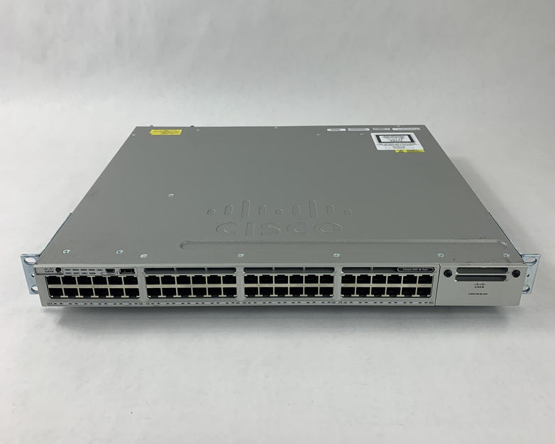 Cisco WS-C3850-48P-S V06 Catalyst 3850 w/ C3850-NM-4-1G Switch Tested Reset