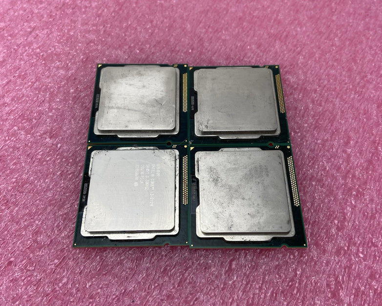 Lot of 4 Intel Core i3-2120 SR1S6 2GHz Desktop CPU