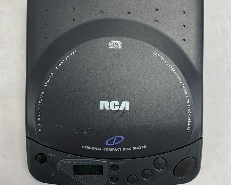 RCA RP-7913B Personal Compact Disk Player w/ AC Adapter Power Supply