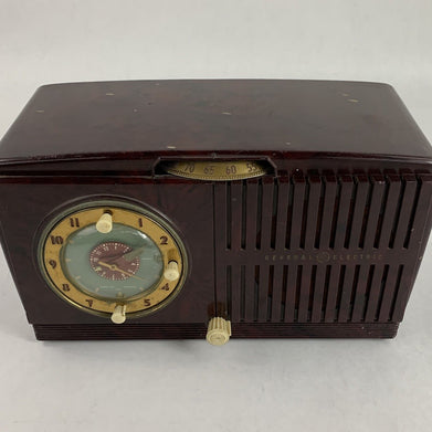 GE General Electric 515 Vintage Radio Alarm Clock - Parts or Repair