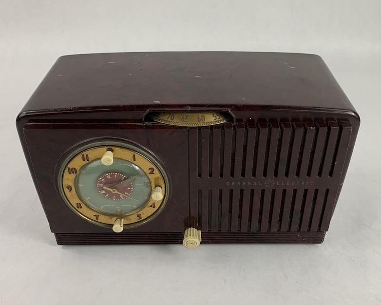 GE General Electric 515 Vintage Radio Alarm Clock - Parts or Repair