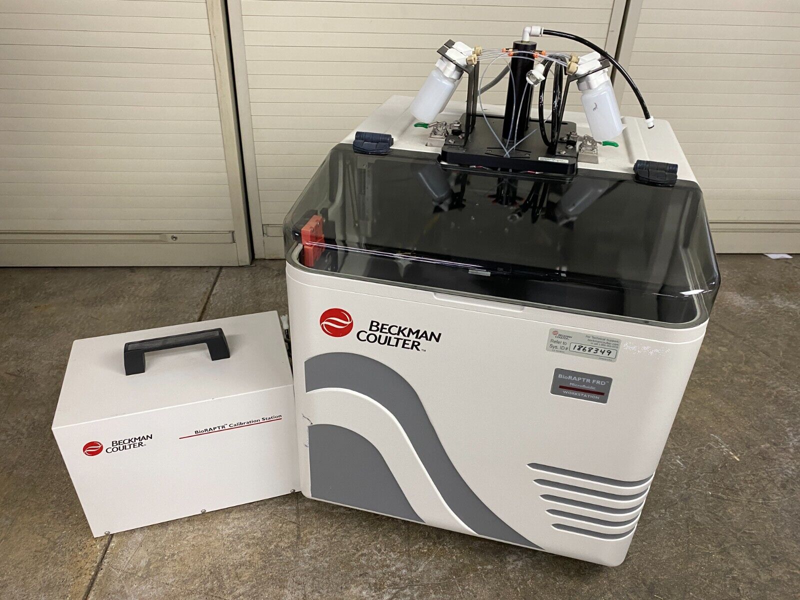 Beckman Coulter Bioraptr FRD Workstation B17954 w/ Calibration Station B19033
