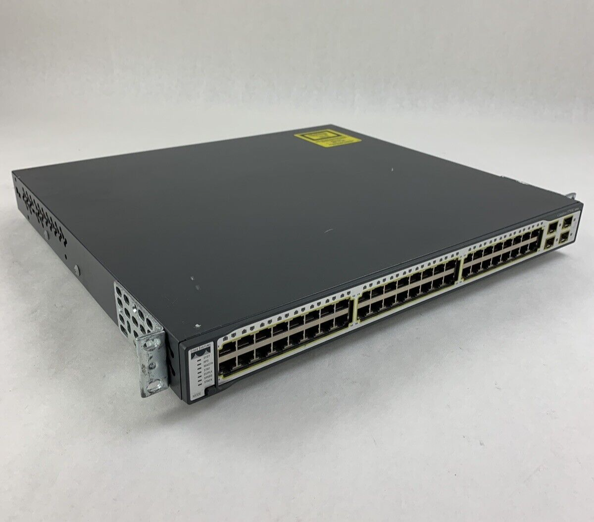 Cisco Catalyst 3750G WS-C3750G-48TS-S V02 48-Port Gigabit Network Switch Tested