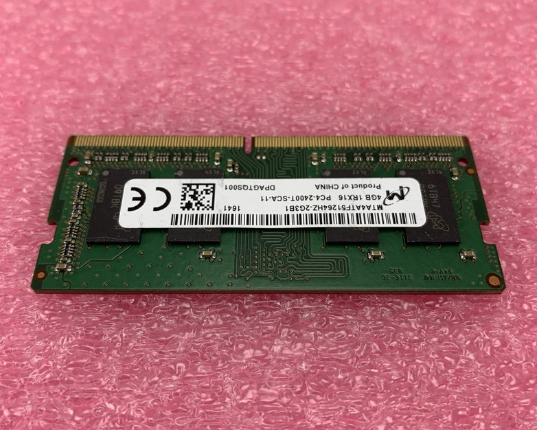 Micron MTA4ATF51264HZ-2G3B1 PC4-2400T-SCA-11 4GB 1Rx16 Desktop Memory RAM Lot 2