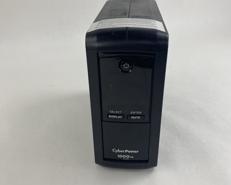Cyber Power CP1000 AVR LCDA 1000 VA AVR 9 Outlets No Batteries Tested