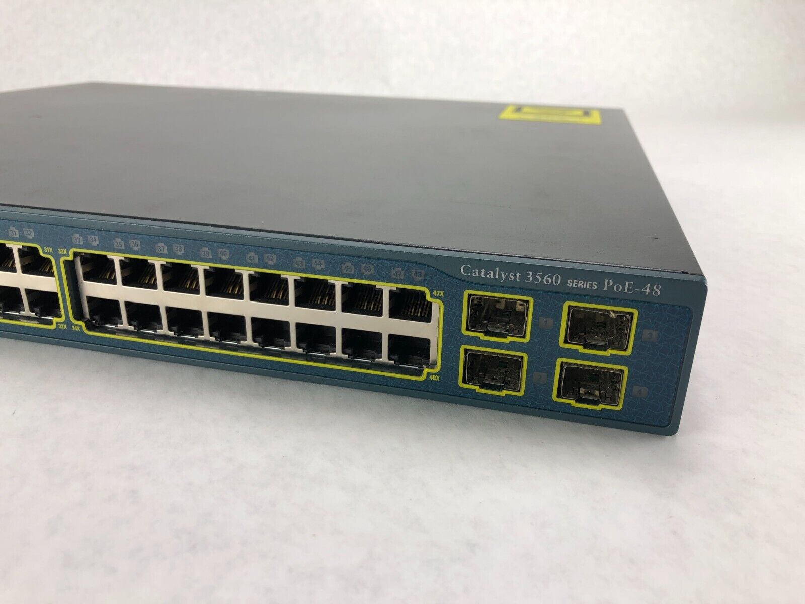 Cisco WS-C3560-48PS-S V05 48-Ports Layer 3 PoE Ethernet Switch