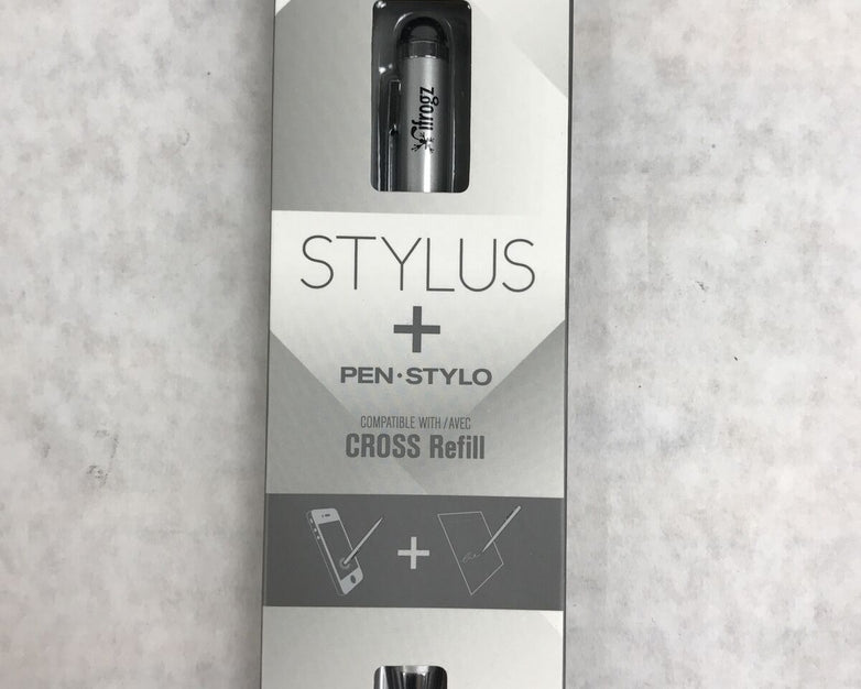iFrogz Stylus Pen Stylo Compatible with Cross Refill Black (Lot of 2)
