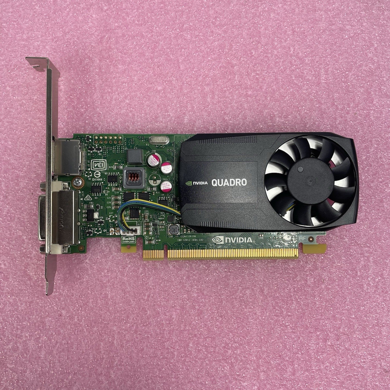 NVIDIA Quadro K620 2GB PCI-E Video Graphics Card DP DVI-I
