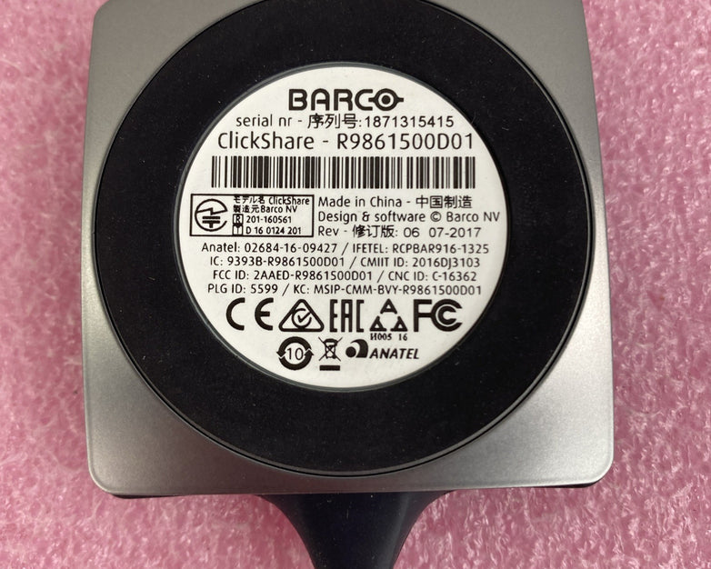 Barco R9861500D01 ClickShare Lot of 2
