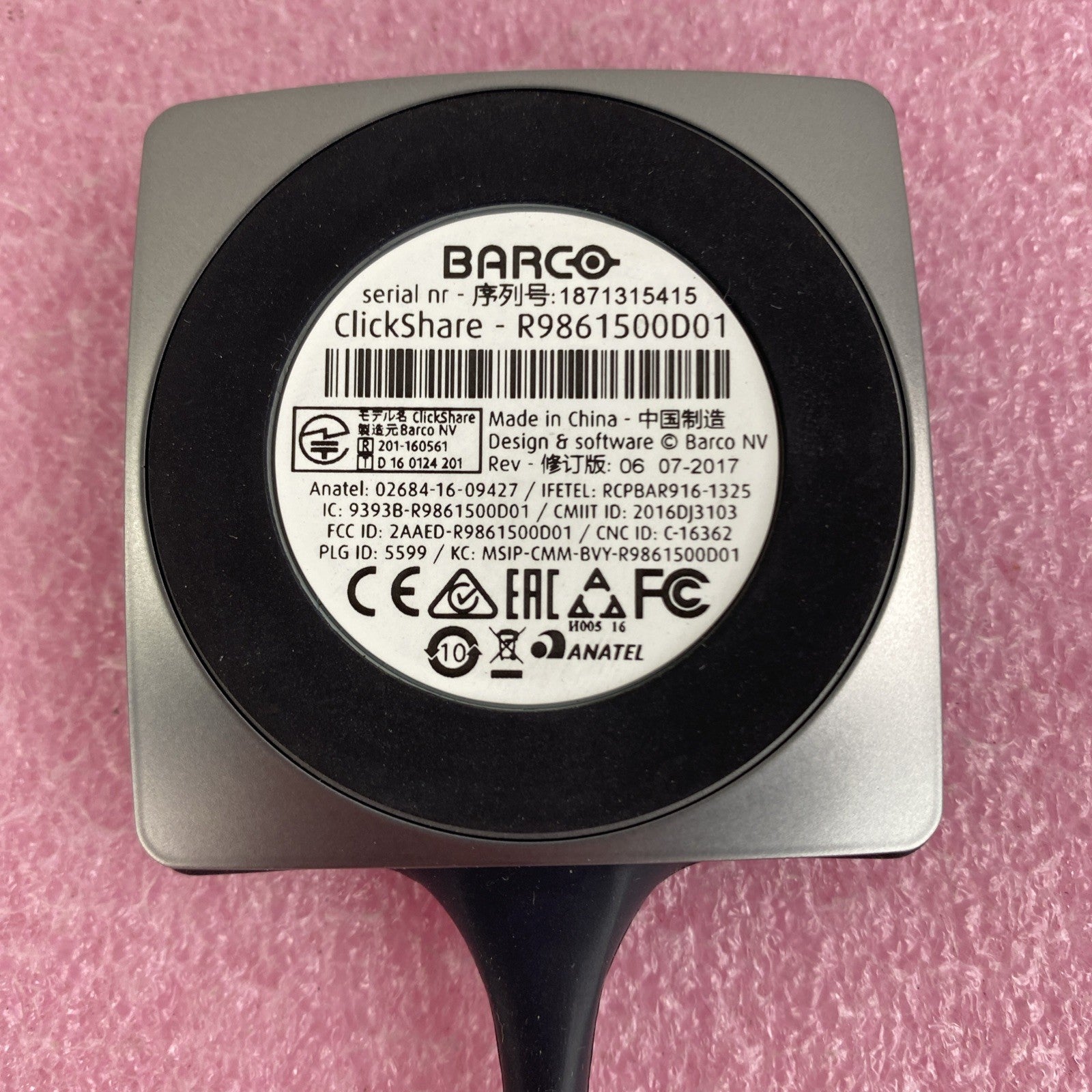 Barco R9861500D01 ClickShare Lot of 26