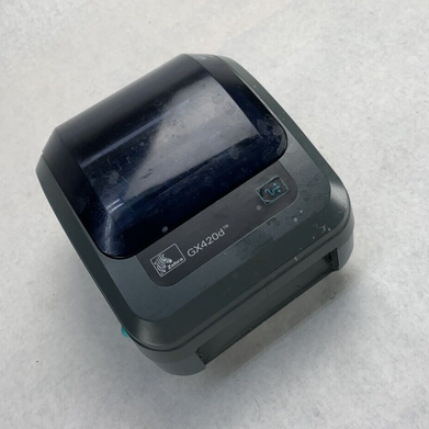 For Parts or Repair Zebra GX420d Thermal Printer 24Vdc