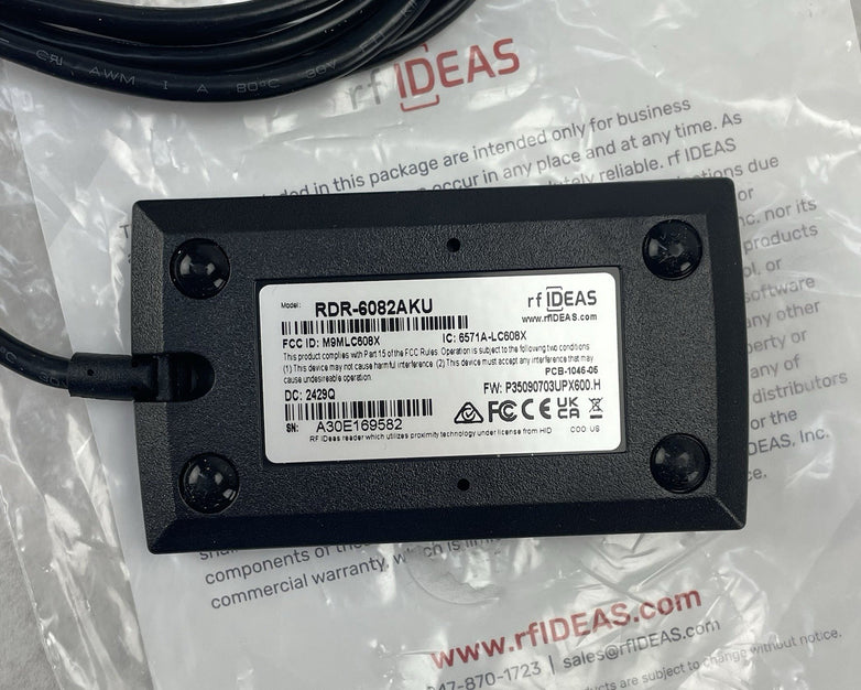 RF IDeas RDR-6082AKU Wave ID Portable Card Analyzer Lot of 3