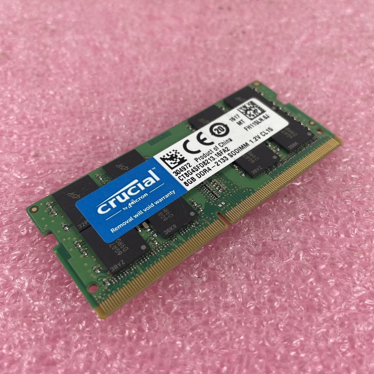 Crucial 8GB DDR4 2133MHz SODIMM Laptop RAM CT8G4SFD8213.16FA2 Non-ECC0