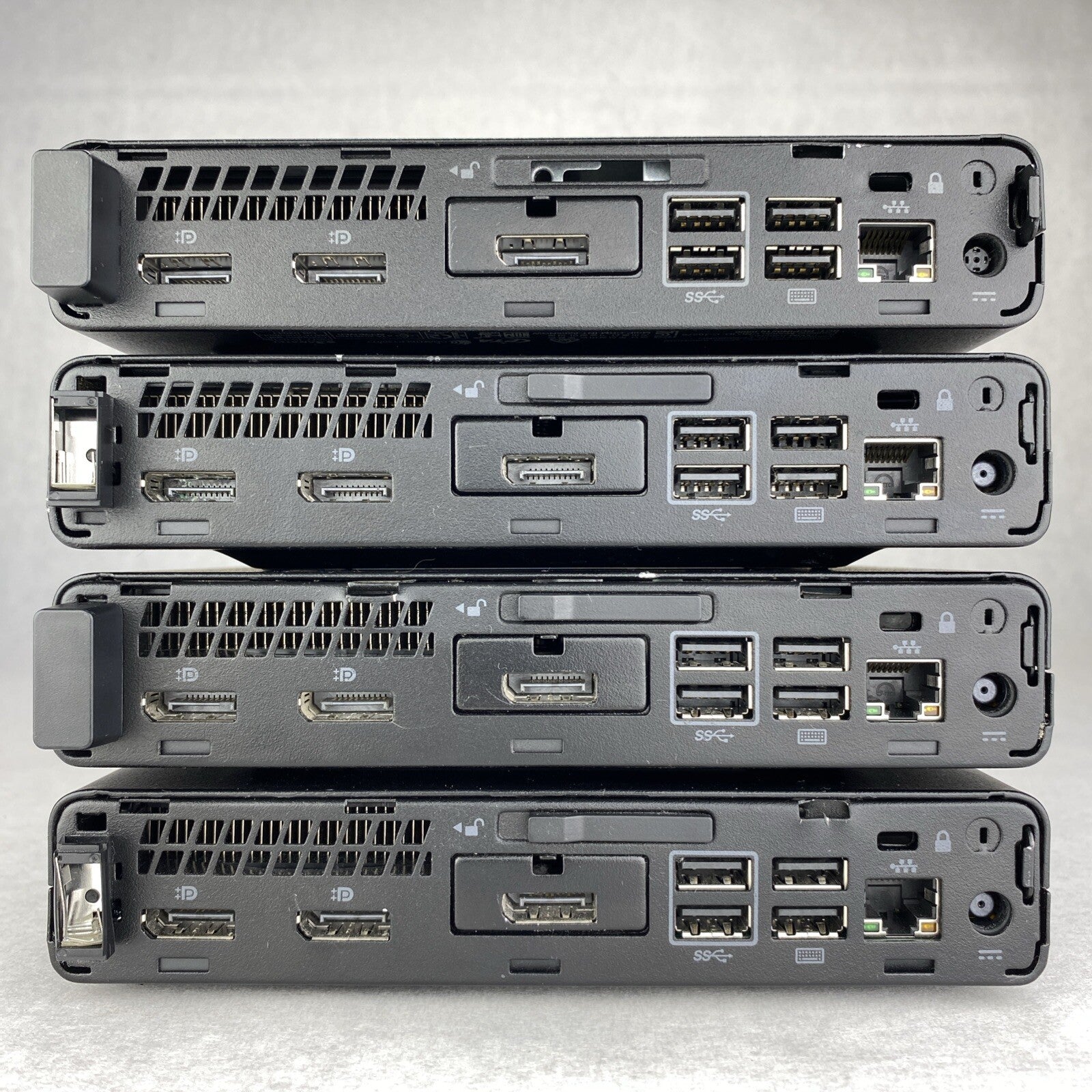 HP EliteDesk 800 G3 Mini Quad Core i5-7500T 2.70GHz 8GB RAM WiFi No HDD Lot Of 4