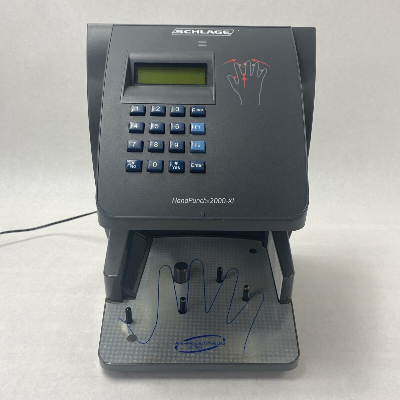 Recognition Systems InfoTronics Shlage HandPunch 2000 XL Biometric Hand Scanner