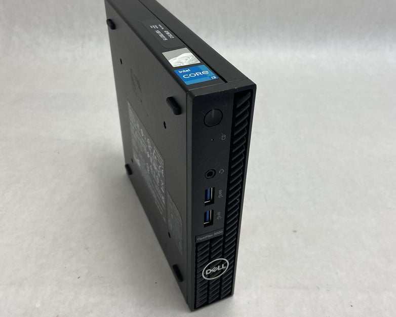 Dell Optiplex 3000 Micro Intel Core i3-12100T 4.1GHz 16GB RAM w/AC No HDDOS