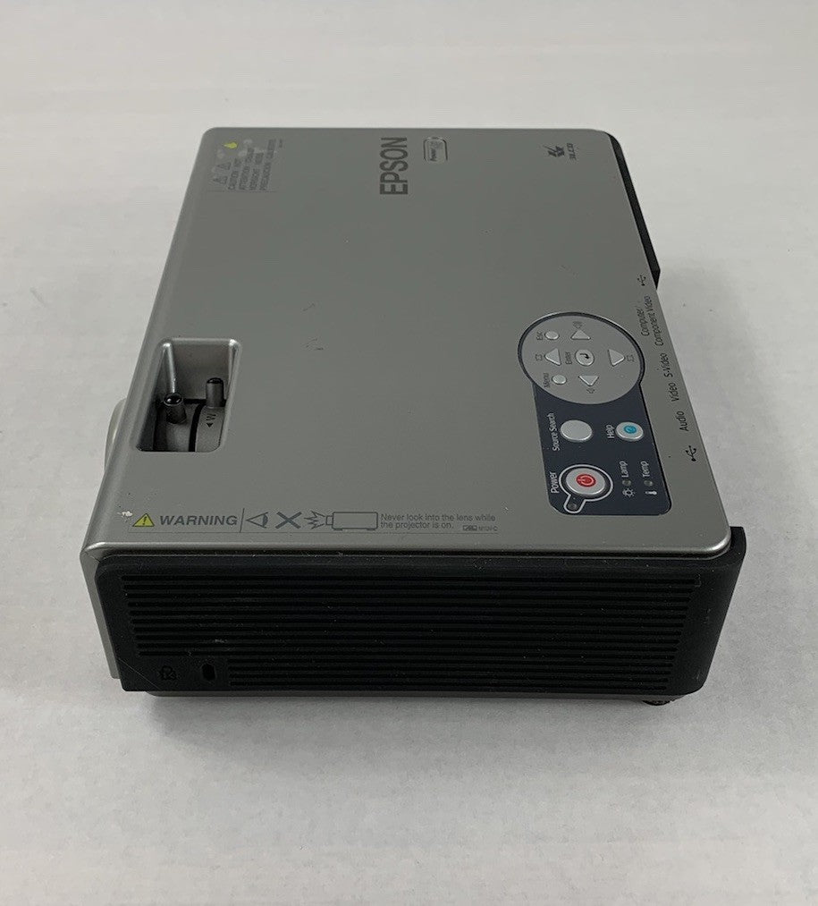 Epson PowerLite EMP-755 LCD Projector w/ Remote - Parts or Repair