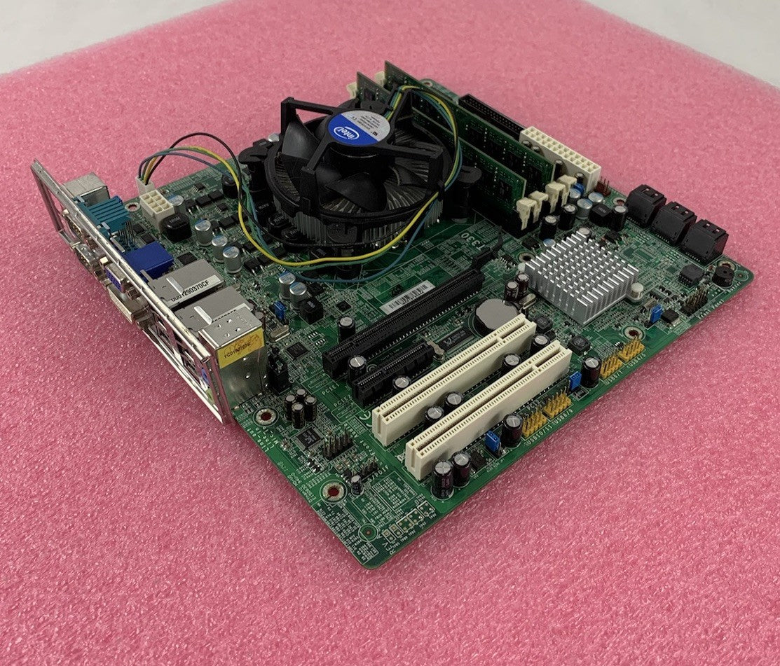 DFI PT330 Motherboard Intel Core i3-550 3.2GHz 8GB RAM w/ Shield