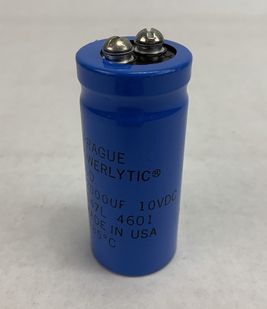 Sprague Powerlytic 36D 85°C 8647L 4601 12000uF 10VDC Capacitator