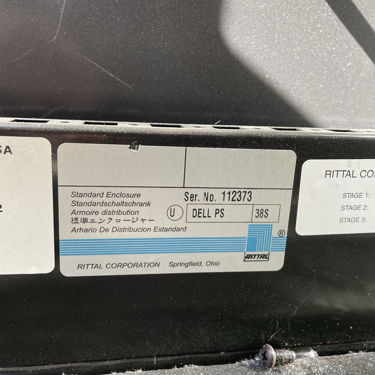 Dell PowerEdge 4210 42U Server Rack Cabinet 0GJ575 w/Sides & PDUs- No Back Panel21