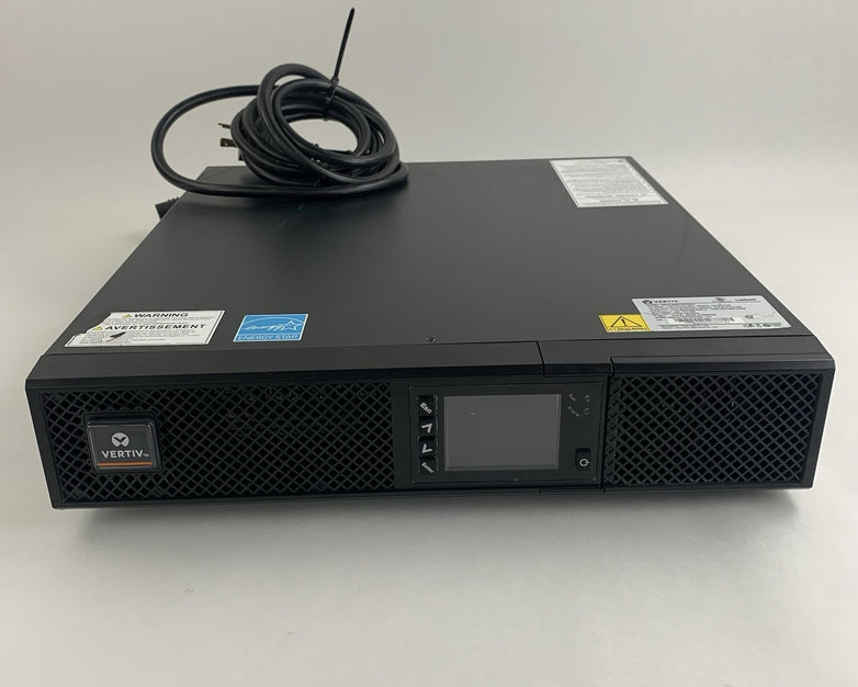 Vertiv GXT5-2000LVRT2UXL 2000VA 1800W UPS RDU101 Tested No Batteries No Ears