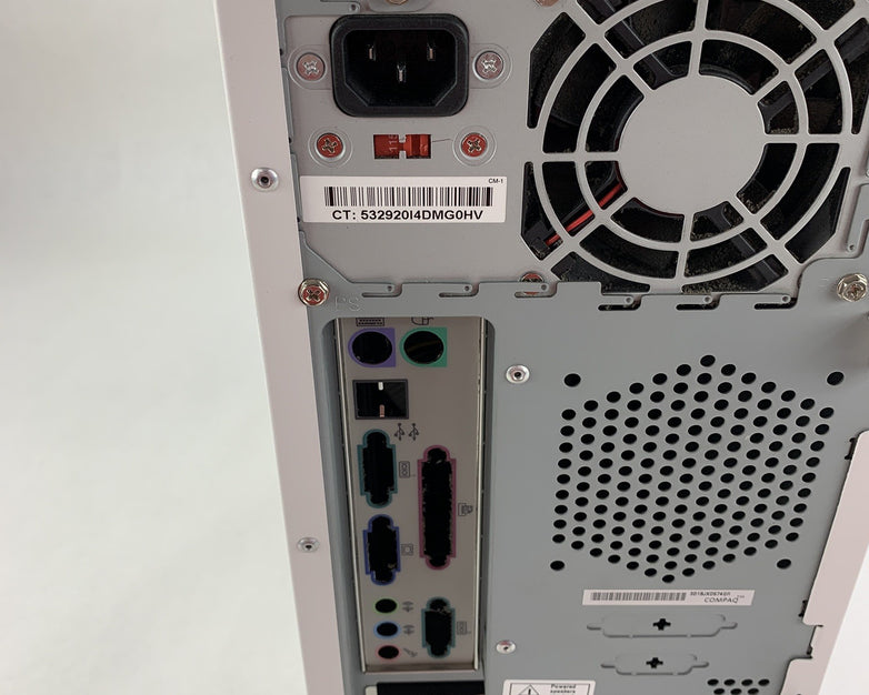 Compaq Presario 5000 Barebones Desktop Chassis No MB W/ Power Supply