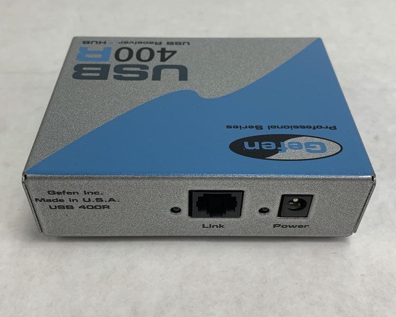 Gefen USB 400R 4-Port USB Extender Receiver w/AC Adapter Power Supply (Lot of 2)
