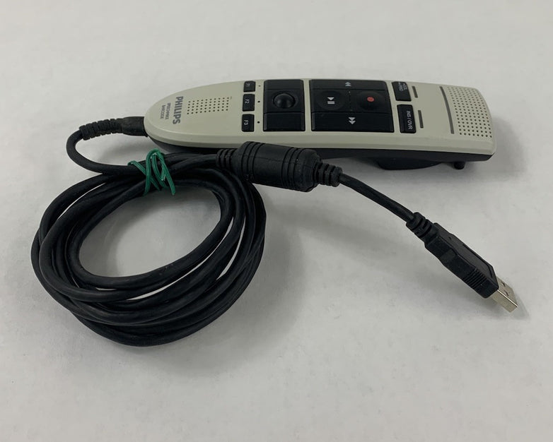 Philips Speechmike Barcode LFH3300/00 Barcode Scanner Dictation Microphone