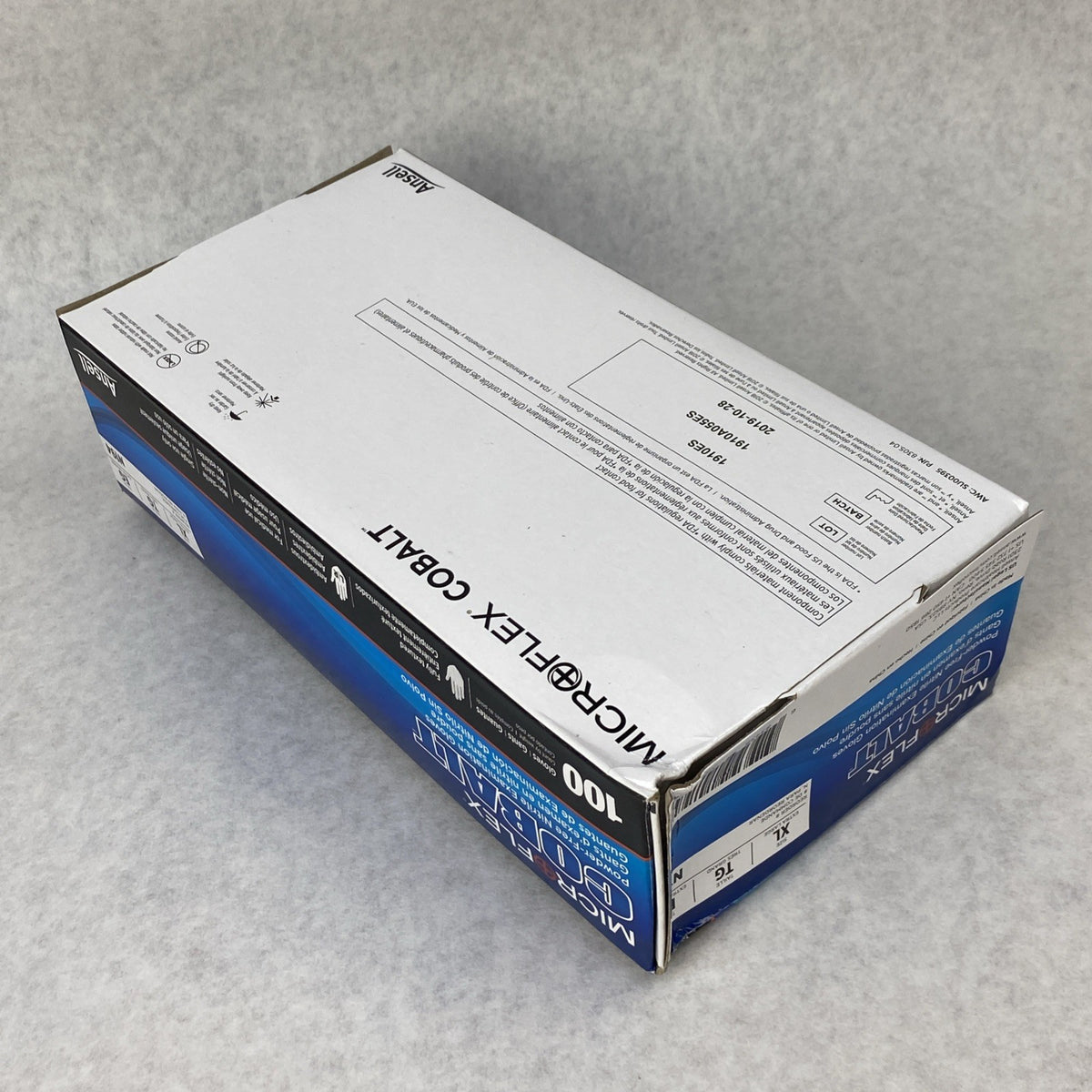 Ansell Cobalt N194 Powder Free Nitrile Examination Gloves Extra Large 1000 Count9
