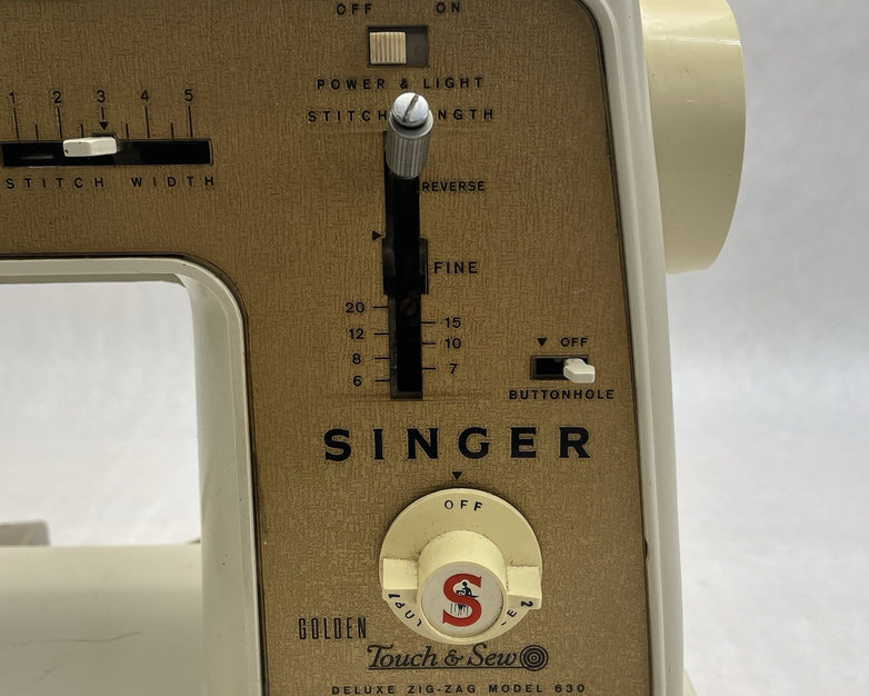 Singer Golden Touch & Sew 630 Sewing Machine Parts Or Repair
