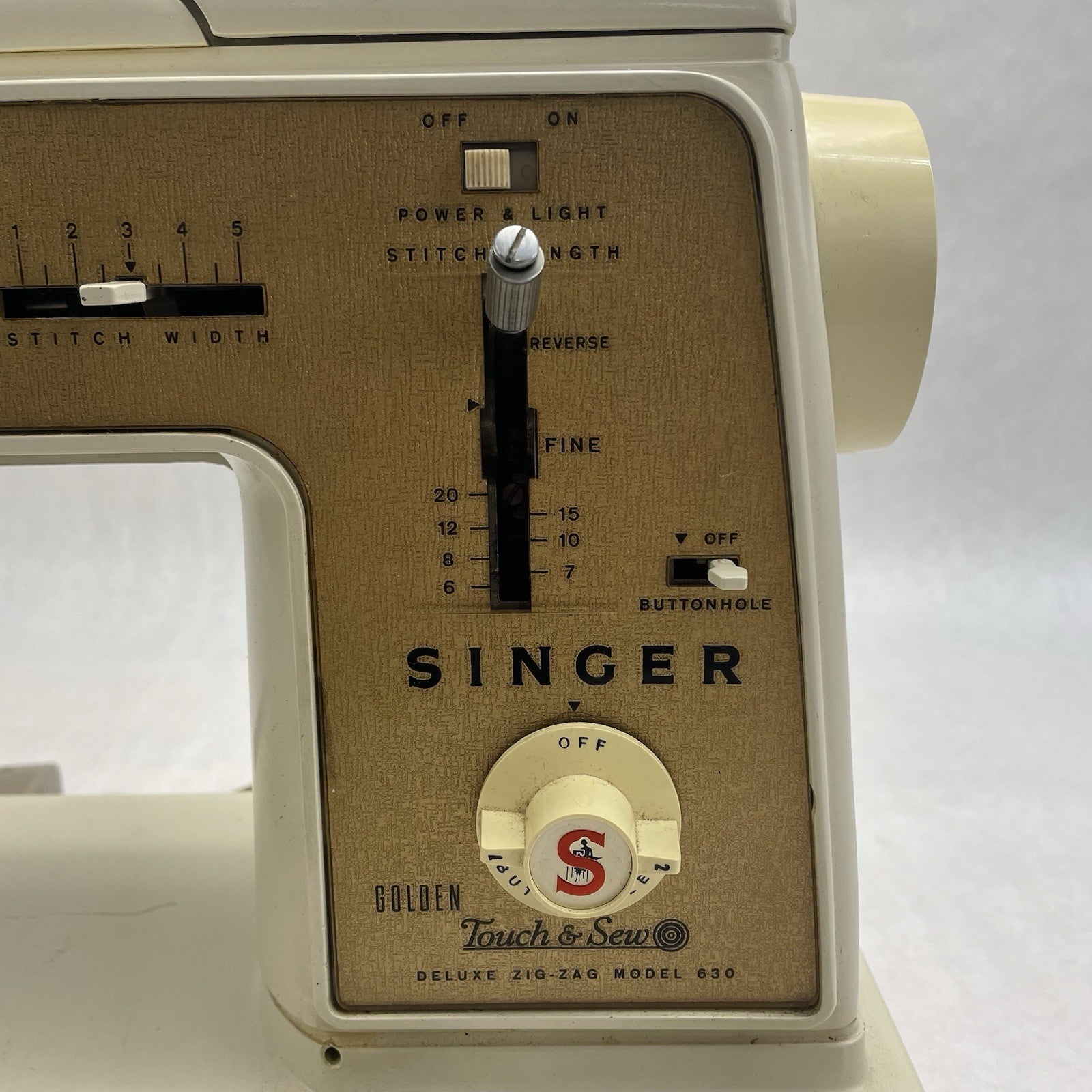 Singer Golden Touch & Sew 630 Sewing Machine Parts Or Repair2
