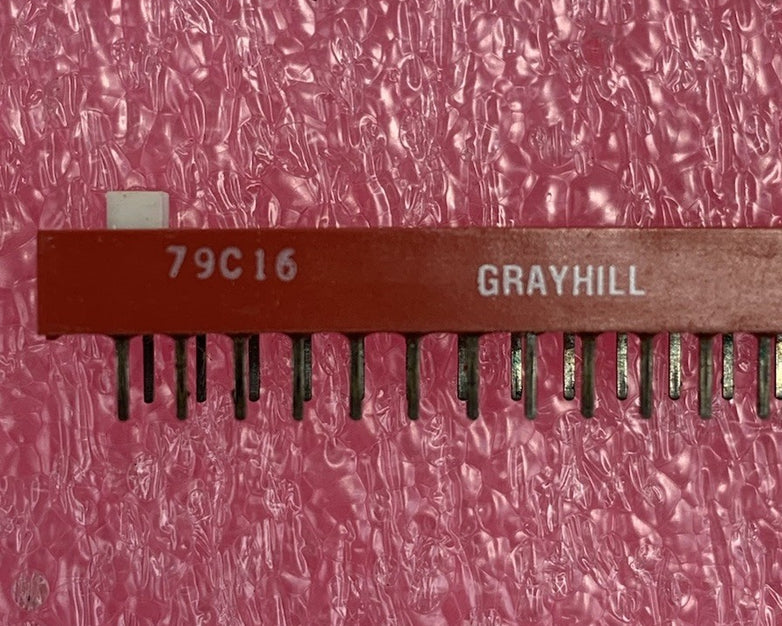 Grayhill 8315 1-16 Slider Switch (Lot of 3)