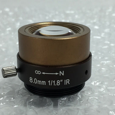 Arecont Vision 8.0mm 1/1.8" IR  Lens ONLY for AV8185DN-HB 8