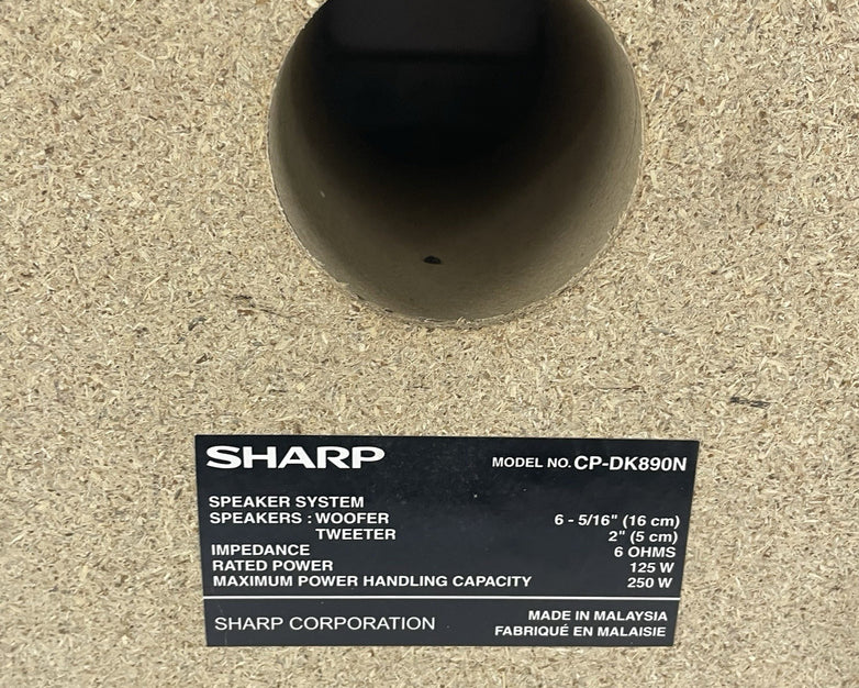 Sharp Speakers Woofer Tweeter CP-DK890N (CD-DK890N)