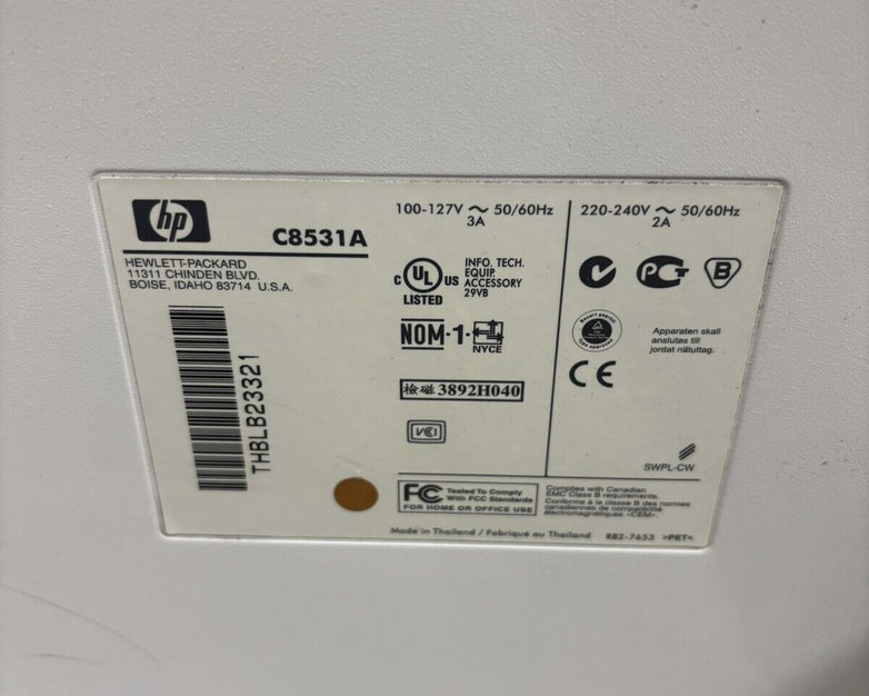 HP LaserJet C8531A 2000 Sheet Input Tray for LJ 9000 9050 9500 W/ Missing Panel