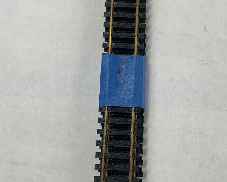 Mixed Lot of 65 HO Scale Atlas 3" 6" 9" 18" 22" Brass Snap Track Pieces